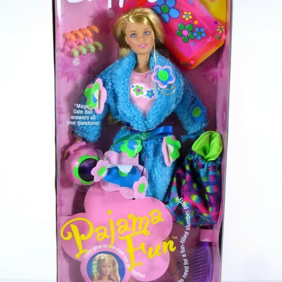 NIB BARBIE DOLL 1999 PAJAMA FUN SKIPPER